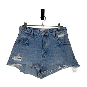 Rollas cut off denim shorts